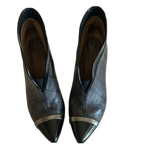 HISPANITAS black ankle boots in shoe bag Euro 40